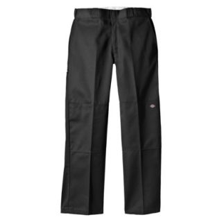 Dickies Mens Loose Fit Double Knee Work Pants   Black 44x34