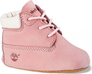 Infant/Toddler Girls Timberland Crib Bootie   Pink Nubuck Crib Shoes