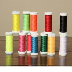 Sulky 40 weight Polydeco Embroidery Thread Colors (set Of 12)