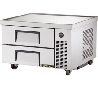 True 36 Refrigerated Chef Base   6 Drawers, Aluminum/Stainless