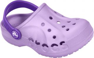 Childrens Crocs Baya   Iris/Neon Purple Casual Shoes