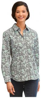Care free Peppermint floral print Shirt