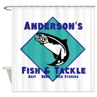  Personalized fishing Shower Curtain  Use code FREECART at Checkout