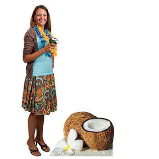Tropical Coconut Standee