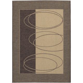 Five Seasons Boulder/ Brown cream Area Rug (510 X 92) (BrownSecondary colors CreamPattern GeometricTip We recommend the use of a non skid pad to keep the rug in place on smooth surfaces.All rug sizes are approximate. Due to the difference of monitor co