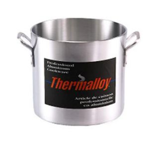 Browne Foodservice Thermalloy Stock Pot, 80 qt, No Cover, Aluminum
