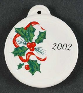 Homer Laughlin  Holiday Fiesta (With Ribbon) Ornament, Fine China Dinnerware   H