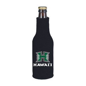 Hawaii Warriors Bottle Coozie