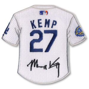 Los Angeles Dodgers Matt Kemp Player Jersey Patch