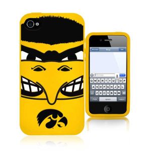 Iowa Hawkeyes Forever Collectibles IPhone 4 Case Silicone Mascot