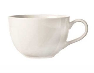 World Tableware 11.5 oz Low Cup   Basics Collection, Porcelain, Bright White