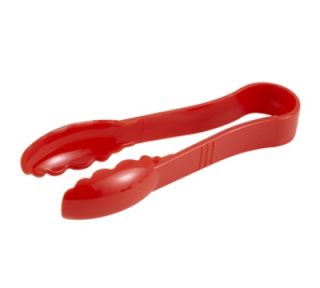 Winco 12 in Utility Tong, Polycarbonate, Red