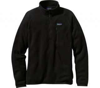 Mens Patagonia Better Sweater 1/4 Zip 25521   Black Fleece Outerwear