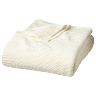 Threshold Sweater Knit Blanket   Shell (Full/Queen)