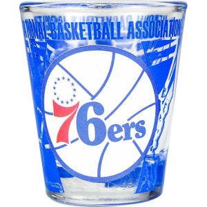 Philadelphia 76ers 3D Wrap Color Collector Glass