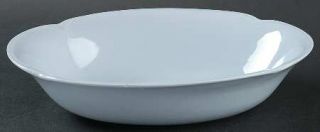 Johnson Brothers Greydawn Blue 9 Oval Vegetable Bowl, Fine China Dinnerware   A