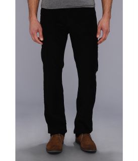7 For All Mankind Standard Classic Straight Leg in Jet Black Corduroy Mens Casual Pants (Black)