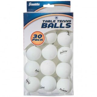 Franklin Sports 30 Ball Table Tennis Pack (WhiteDimensions 2 in. x 2 in. x 2 in.Weight 1 )