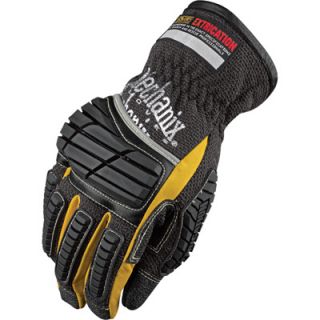 Mechanix Wear Leather Extrication Glove   Black, XL, Model# EXT 75