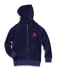 Vilebrequin Boys Terry Hoodie   Navy