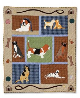 Dog Days Quilted Throw / Only Medium