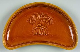 Franciscan Wheat Golden Brown (Harvest) Crescent Salad Plate, Fine China Dinnerw