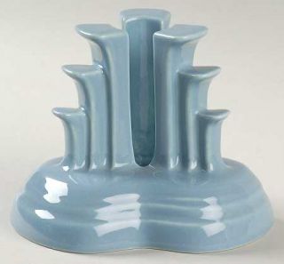Homer Laughlin  Fiesta Periwinkle Blue (Newer) Tripod Candleholder, Fine China D