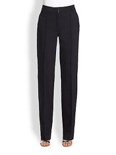 Adam Lippes Handstitched Trousers   Navy