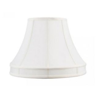 Livex S537 Shantung Silk Lamp Shade in White   S537