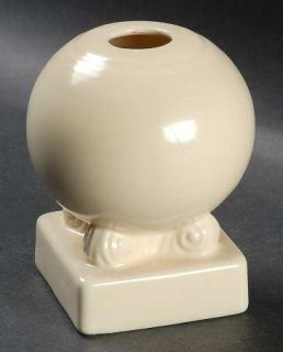 Homer Laughlin  Fiesta Old Ivory (Cream) Bulb Candleholder, Fine China Dinnerwar