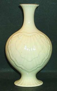 Lenox China Aegean Collection Bud Vase, Fine China Dinnerware   Seashell Shaped