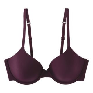 Gilligan & OMalley Womens Favorite Lightly Lined Demi Bra   Embassy Purple 34C