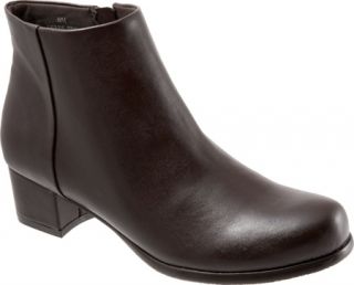 Womens Trotters Hailey   Brown Synthetic Boots