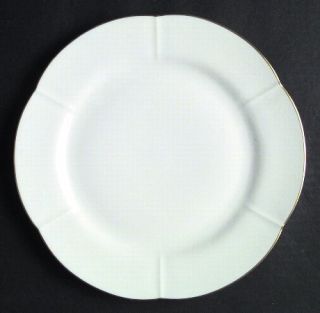 Tirschenreuth Blenheim Dinner Plate, Fine China Dinnerware   Palais Shape, White