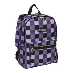 Everest Pattern Purple Bold Plaid Backpack