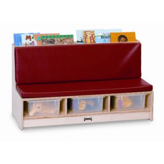 Jonti Craft Literacy Couch 37460JC / 37480JC Trim Color Red