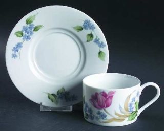 Nikko Dutch Treat Flat Cup & Saucer Set, Fine China Dinnerware   Fine China, Pin