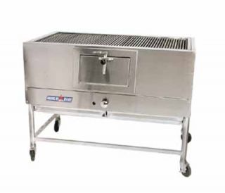 American Range 60 in Mesquite Broiler w/ Cast Iron Removable Grates, 40000 BTU, LP