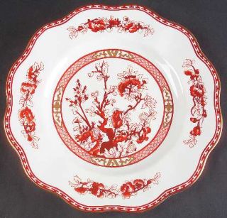 Coalport Indian Tree Coral (Scalloped) 12 Chop Plate/Round Platter, Fine China