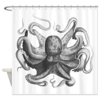  Vintage Octopus Shower Curtain  Use code FREECART at Checkout