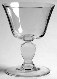 Cambridge Cathedral Clear (Stem #1953) Champagne/Tall Sherbet   Stem #1953, Clea