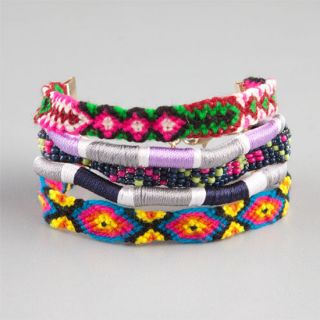 5 Row Friendship Bracelet Multi One Size For Women 235608957