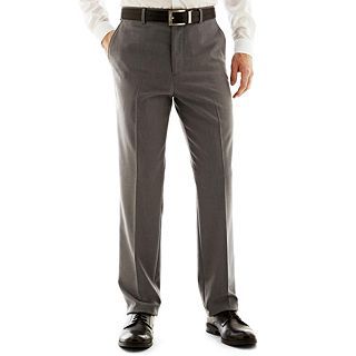 JF J.Ferrar JF J. Ferrar Slim Fit Patterned Pants, Grey, Mens