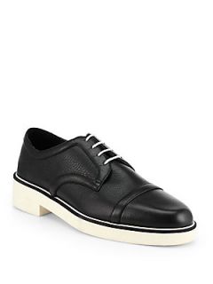 Nicholas Kirkwood Leather Lace Up Oxfords   Black  Nicholas Kirkwood Shoes