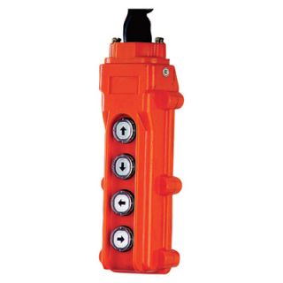 JET 4 Button Control Pendant   For 20ft. Lift Hoist & Trolley, Model# PBC 420CN