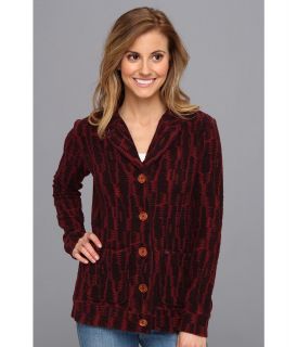 Obey Chaumont Cardigan Womens Sweater (Burgundy)