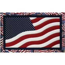 American Flag 12x19 Quilt Magic Kit