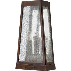 Hinkley HIN 2074SN Valley Forge 3 Light Outdoor Wall Sconce