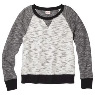 Mossimo Supply Co. Juniors Crewneck Sweatshirt   Black XS(1)