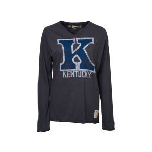 Kentucky Wildcats NCAA Long Sleeve Slub Henley T Shirt